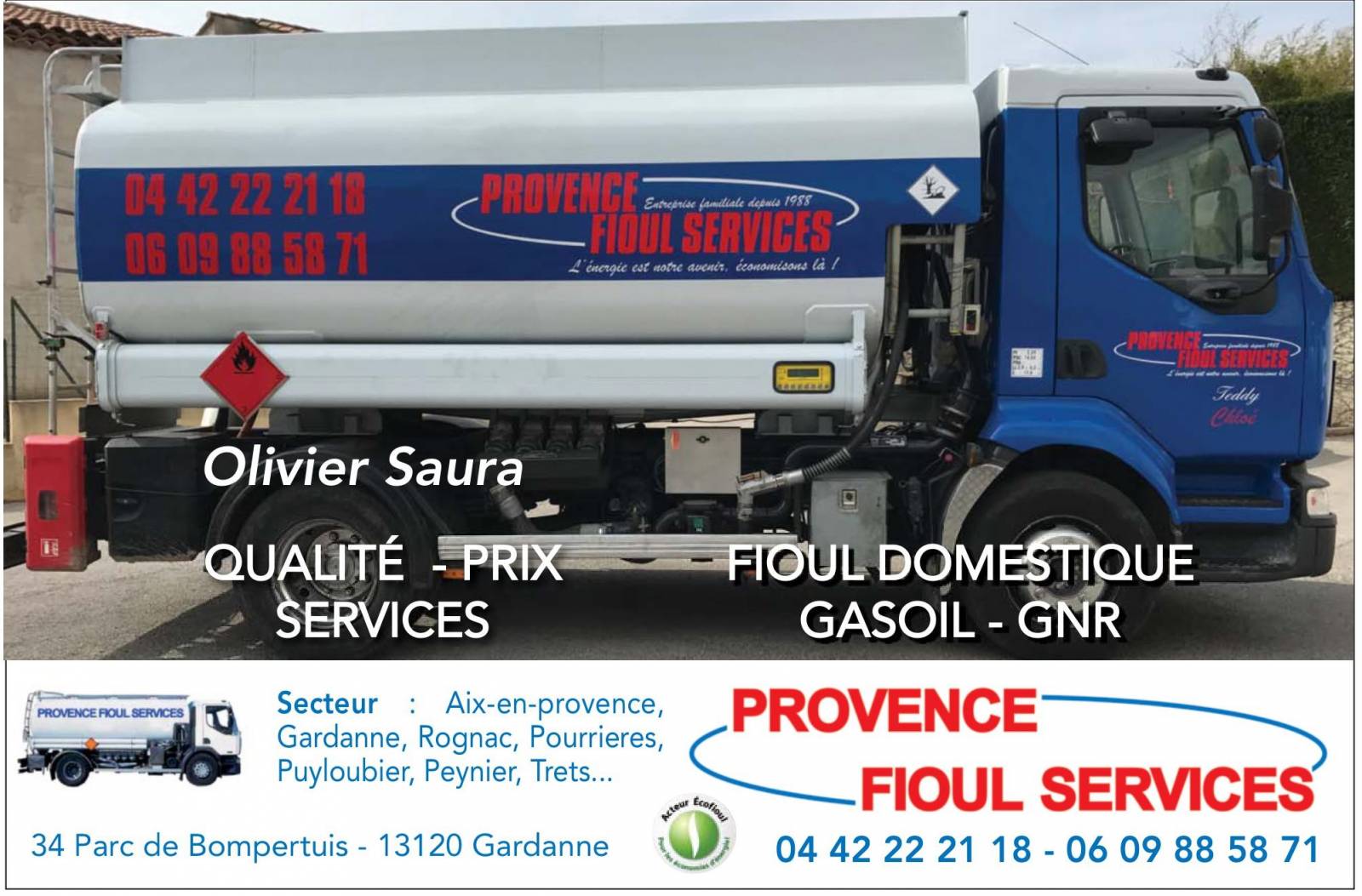 Livraison de fioul à Aix-en-Provence 